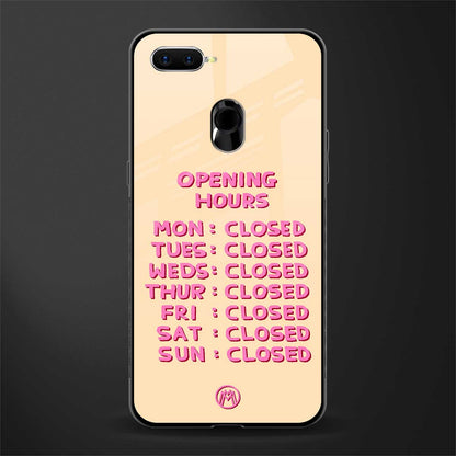 opening hours glass case for oppo a12 image