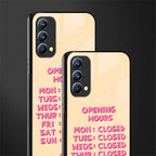opening hours glass case for oppo f19 image-2