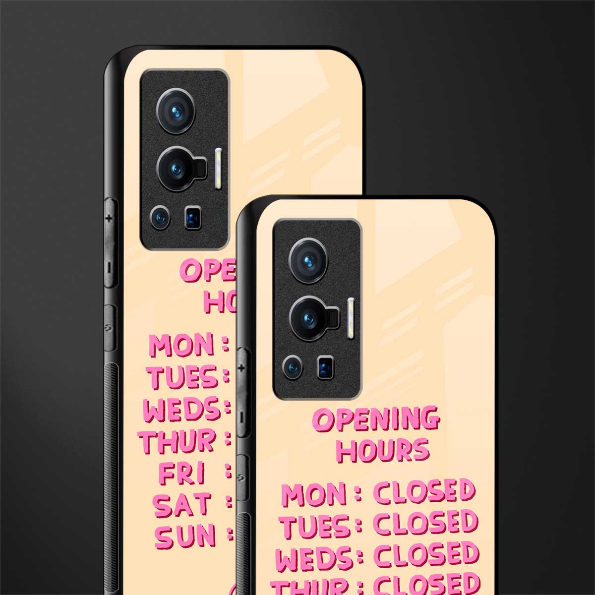 opening hours glass case for vivo x70 pro image-2