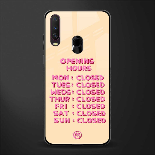 opening hours glass case for vivo y15 image