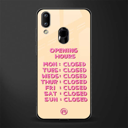 opening hours glass case for vivo y93 image