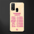 opening hours glass case for vivo y50 image