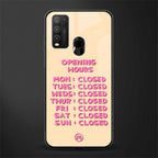 opening hours glass case for vivo y50 image