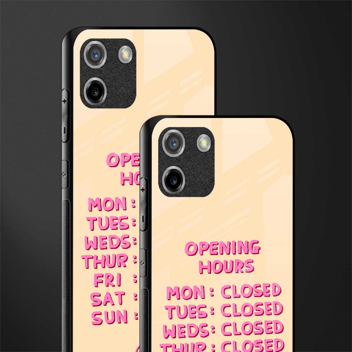 opening hours glass case for realme c11 image-2