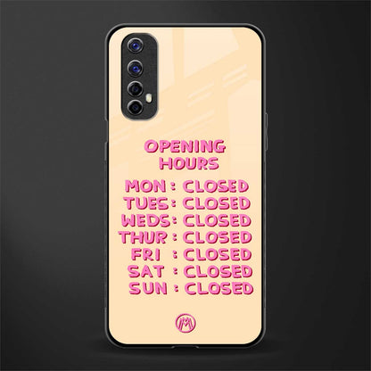 opening hours glass case for realme 7 image