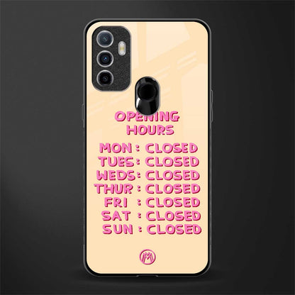 opening hours glass case for oppo a53 image