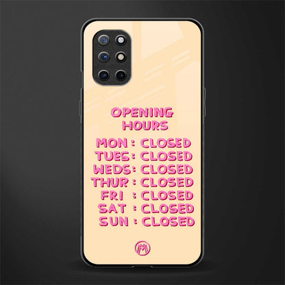 opening hours glass case for oneplus 8t image