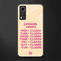 opening hours glass case for vivo y53s image