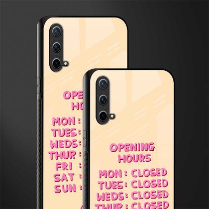 opening hours glass case for oneplus nord ce 5g image-2