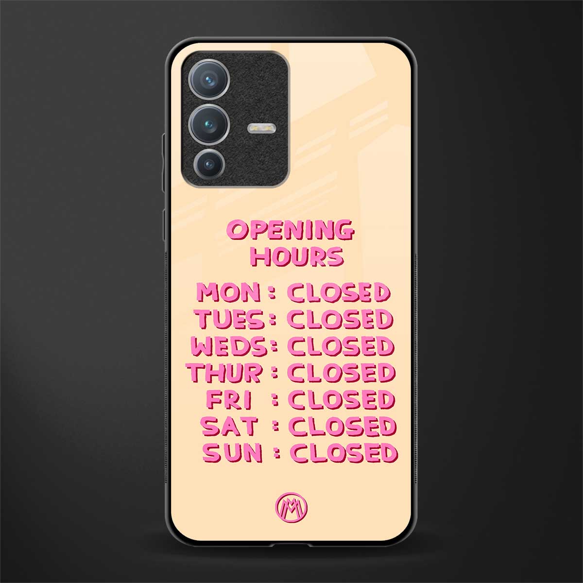 opening hours glass case for vivo v23 pro 5g image