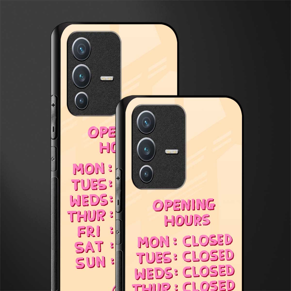 opening hours glass case for vivo v23 5g image-2