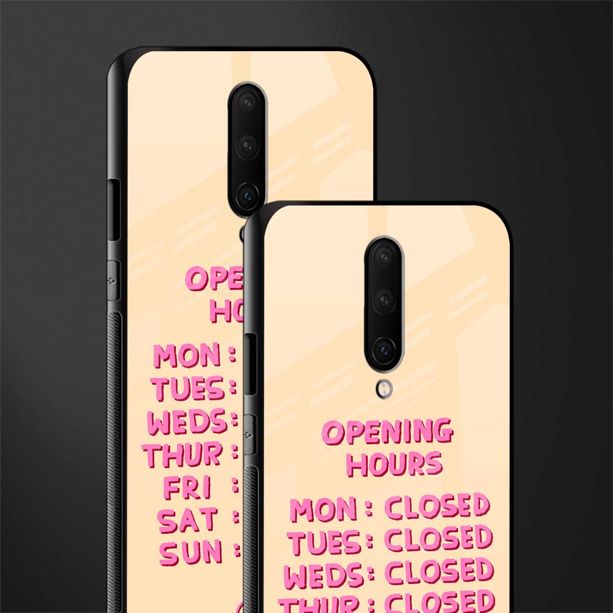 opening hours glass case for oneplus 7 pro image-2