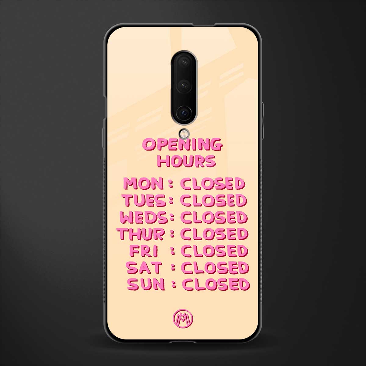 opening hours glass case for oneplus 7 pro image