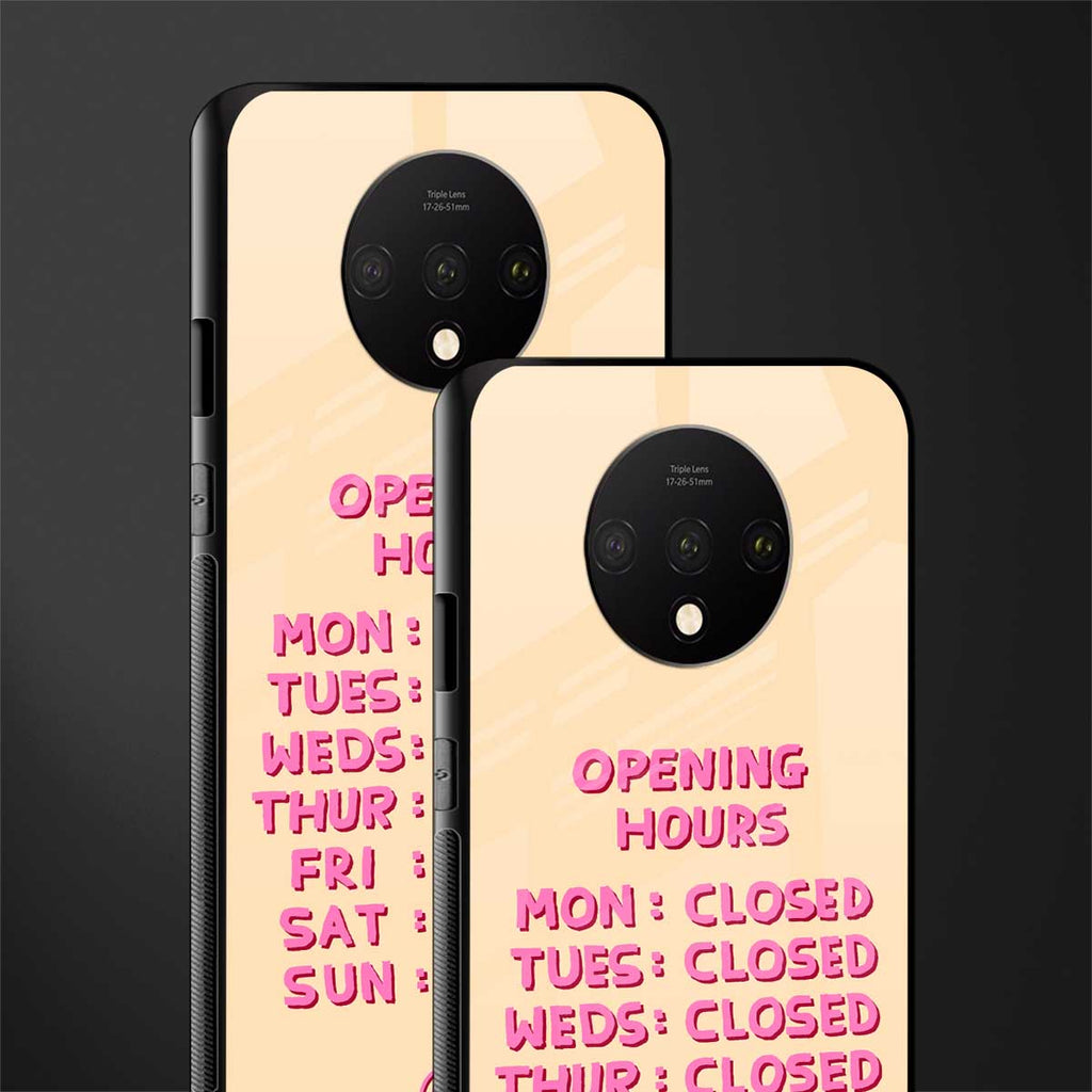 opening hours glass case for oneplus 7t image-2