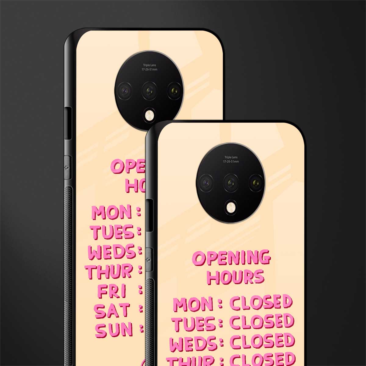 opening hours glass case for oneplus 7t image-2
