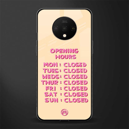 opening hours glass case for oneplus 7t image