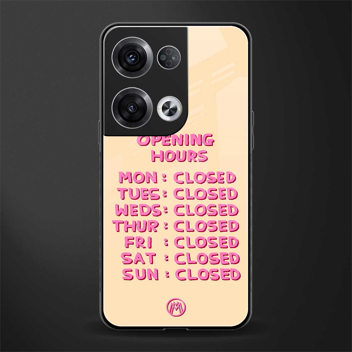 opening hours back phone cover | glass case for oppo reno 8