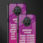 opening hours pink edition glass case for mi 10i image-2