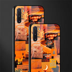 orange aesthetic glass case for samsung galaxy note 10 image-2