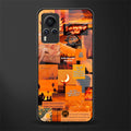 orange aesthetic glass case for vivo x60 pro image