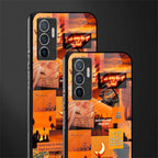 orange aesthetic glass case for vivo v23e image-2