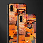 orange aesthetic glass case for vivo v11 pro image-2