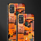 orange aesthetic glass case for realme 7i image-2