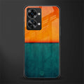 orange green glass case for phone case | glass case for oneplus nord 2t 5g