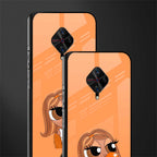 orange tote powerpuff girl glass case for vivo s1 pro image-2