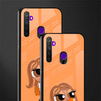 orange tote powerpuff girl glass case for realme 5i image-2