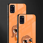 orange tote powerpuff girl glass case for samsung galaxy a31 image-2