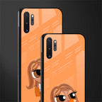orange tote powerpuff girl glass case for samsung galaxy note 10 plus image-2