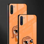 orange tote powerpuff girl glass case for samsung galaxy note 10 image-2