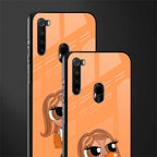 orange tote powerpuff girl glass case for redmi note 8 image-2