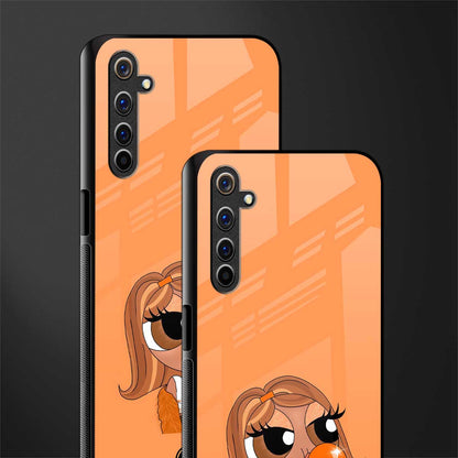 orange tote powerpuff girl glass case for realme 6 pro image-2