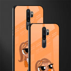 orange tote powerpuff girl glass case for oppo a9 2020 image-2