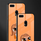 orange tote powerpuff girl glass case for oppo a12 image-2