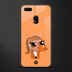 orange tote powerpuff girl glass case for oppo a7 image