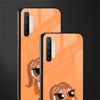 orange tote powerpuff girl glass case for realme x2 image-2