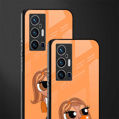 orange tote powerpuff girl glass case for vivo x70 pro plus image-2