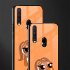 orange tote powerpuff girl glass case for vivo y12 image-2