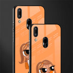 orange tote powerpuff girl glass case for vivo y93 image-2