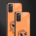 orange tote powerpuff girl glass case for samsung galaxy note 20 image-2