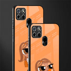 orange tote powerpuff girl glass case for realme narzo 30a image-2