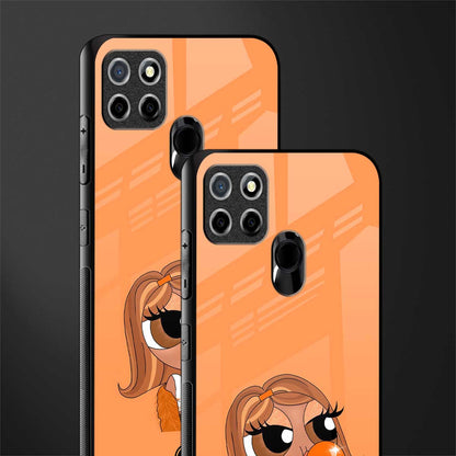 orange tote powerpuff girl glass case for realme narzo 30a image-2