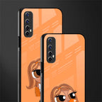 orange tote powerpuff girl glass case for realme narzo 20 pro image-2