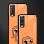orange tote powerpuff girl glass case for vivo y20i vivo y20t image-2