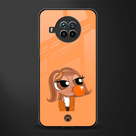 orange tote powerpuff girl glass case for mi 10i image