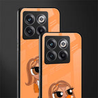 orange tote powerpuff girl back phone cover | glass case for oneplus 10t