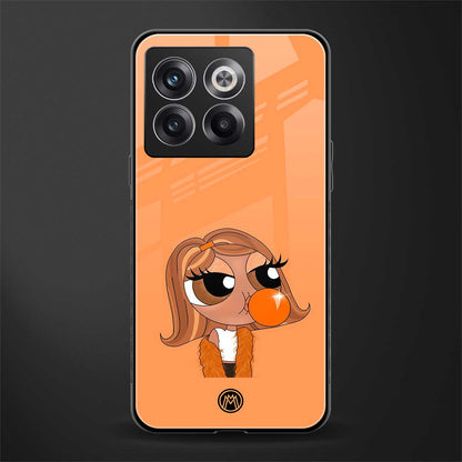 orange tote powerpuff girl back phone cover | glass case for oneplus 10t